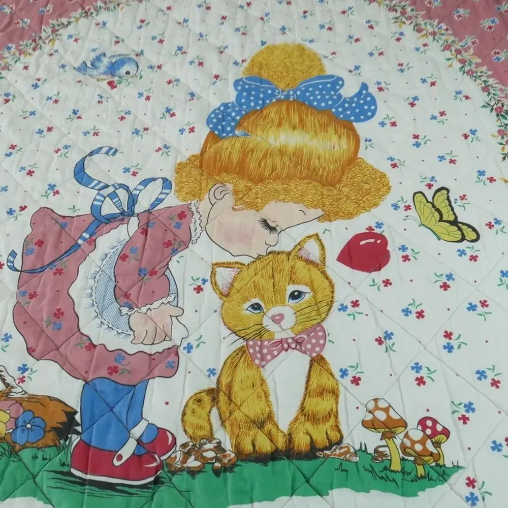 Vintage 70s bedspread